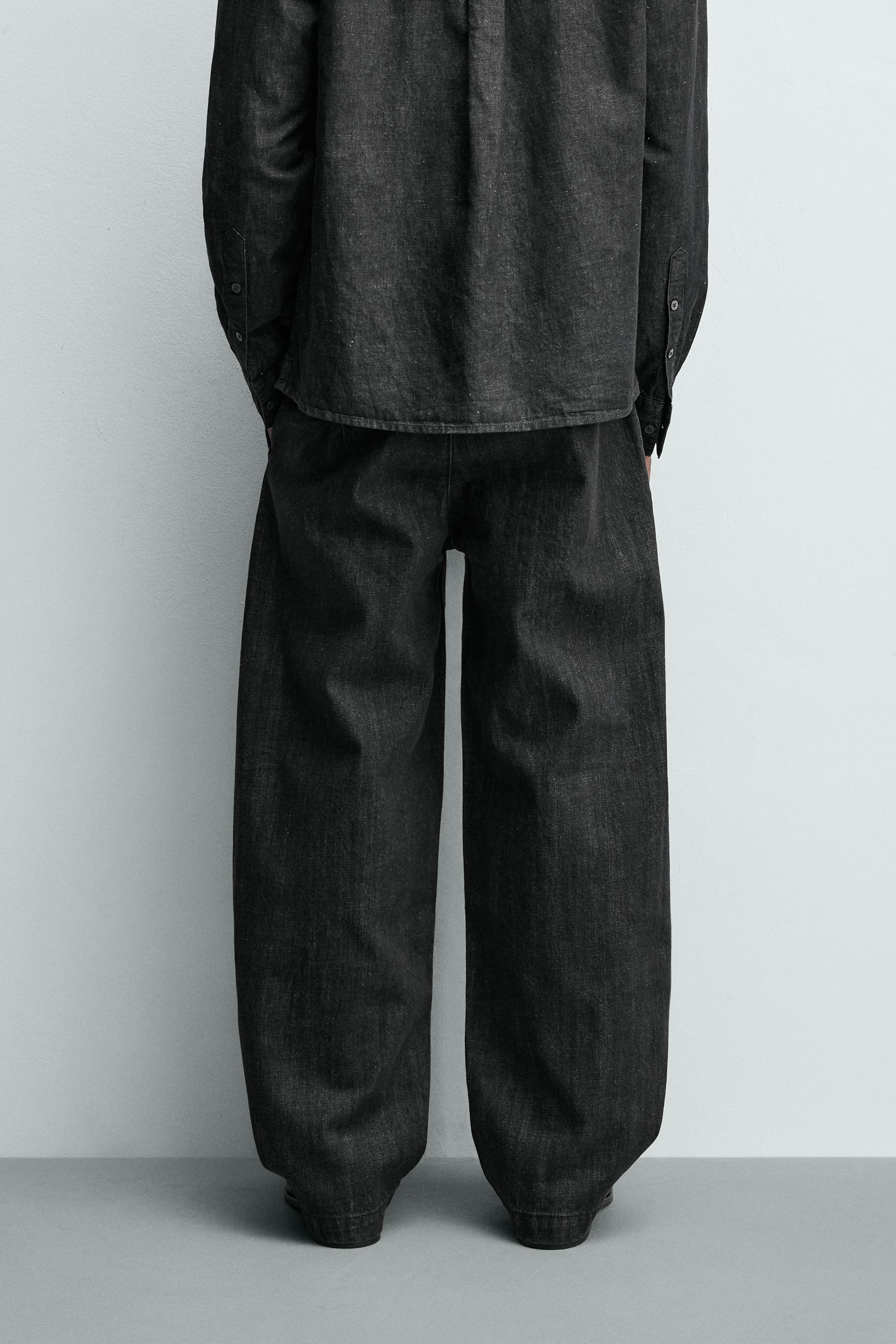 PANTALON CHINO DENIM BARREL FIT